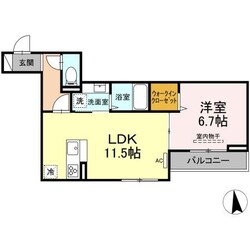 レクシア東葛西IIの物件間取画像